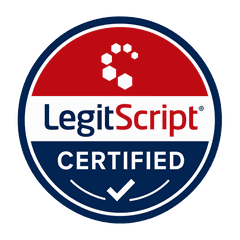 LegitScript certified pharmacy seal