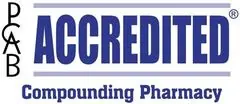 PCAB Accredited Compounding Pharmacy seal